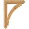 Ekena Millwork Thorton Arts & Crafts Rough Sawn Bracket, Western Red Cedar, 6"W x 36"D x 48"H BKT06X36X48THR03RWR - alternate 4
